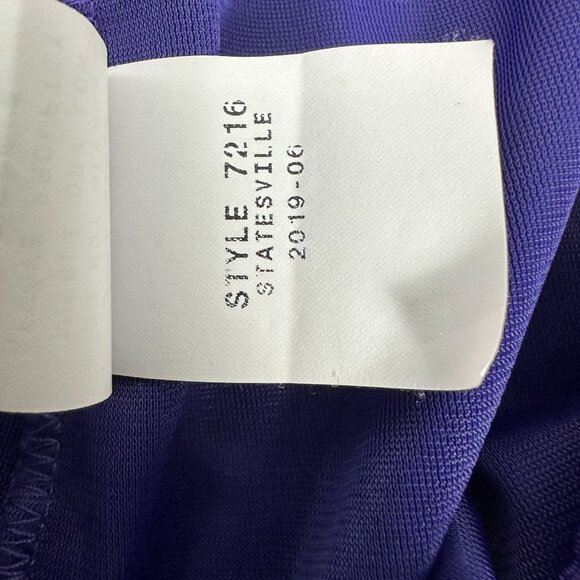 Badger Ladies Purple Mesh Athletic Shorts Size M Lightweight Lined Elastic Waist - Picture 6 of 7